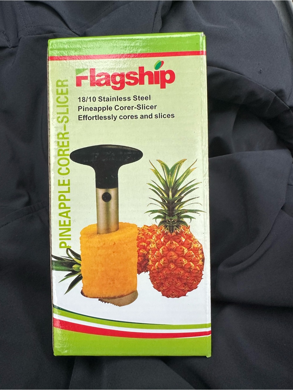 NEW Flagship 18/10 Stainless Steel Pineapple Corer-Slicer
